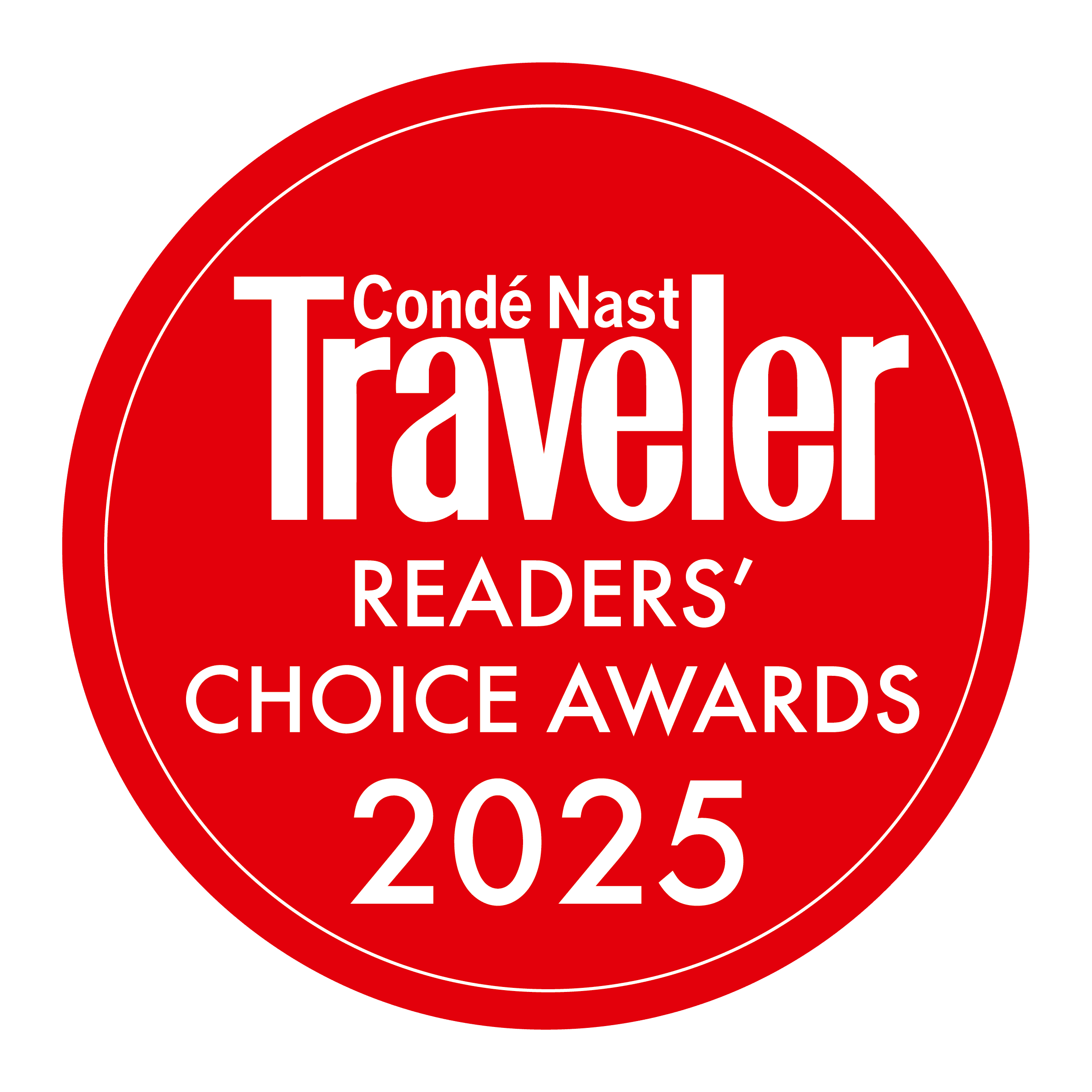 logo of Conde nast readers choice award