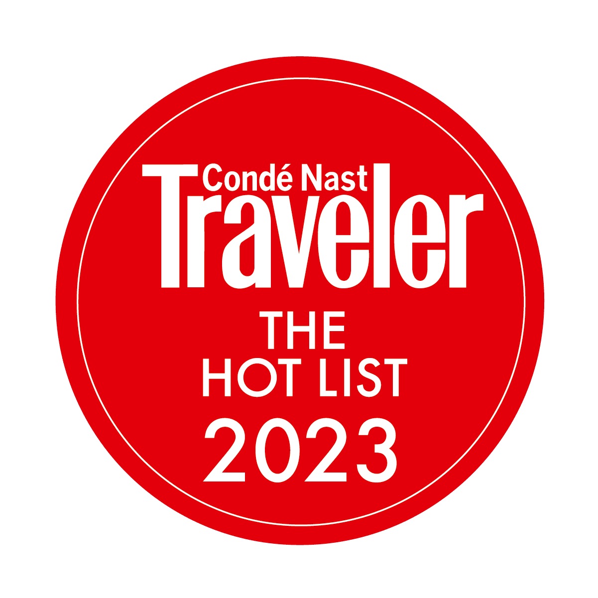 logo of Conde nast traveler hot list