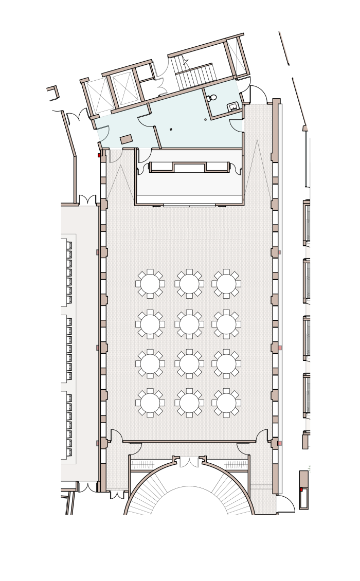 Plantegning Krohgsalen