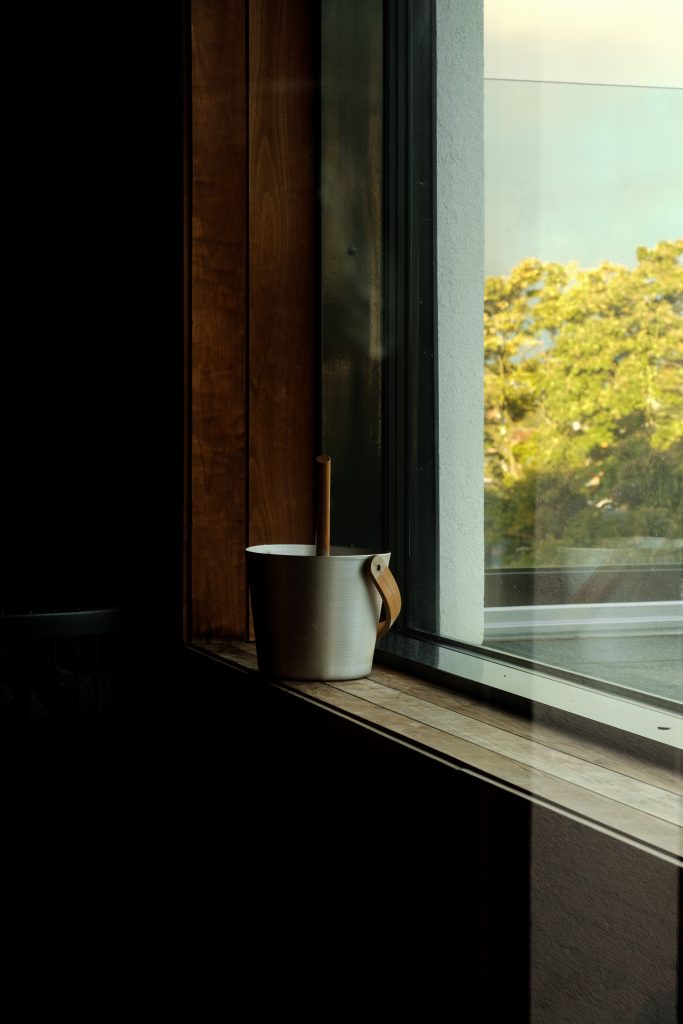 Rooftop swimming pool and sauna at Sommerro Hotel